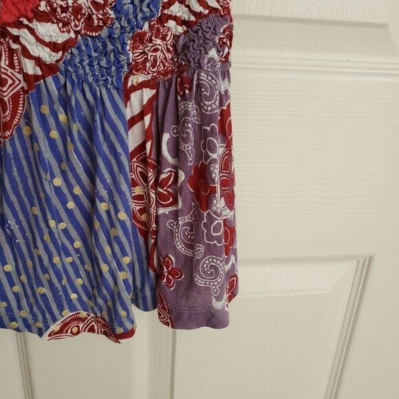 Anthropologie Mixed Pattern Top Size XS - Picture 5 of 12